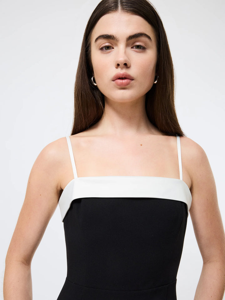 AZRA TWILL SLEEVELESS MINI DRESS