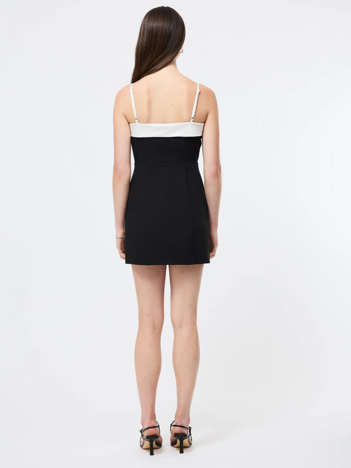 AZRA TWILL SLEEVELESS MINI DRESS