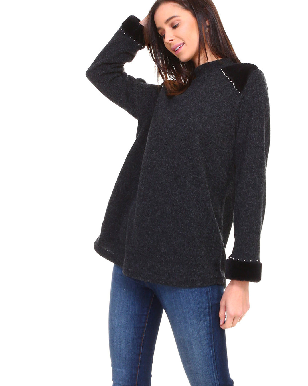 Hillary Sweater with Studs