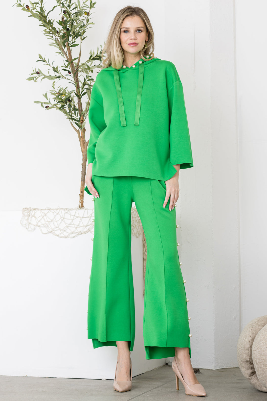 Francine French Scuba Pearl Hoodie