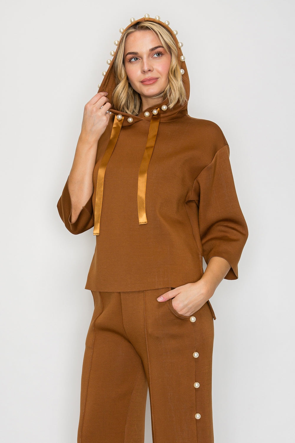 Francine French Scuba Pearl Hoodie