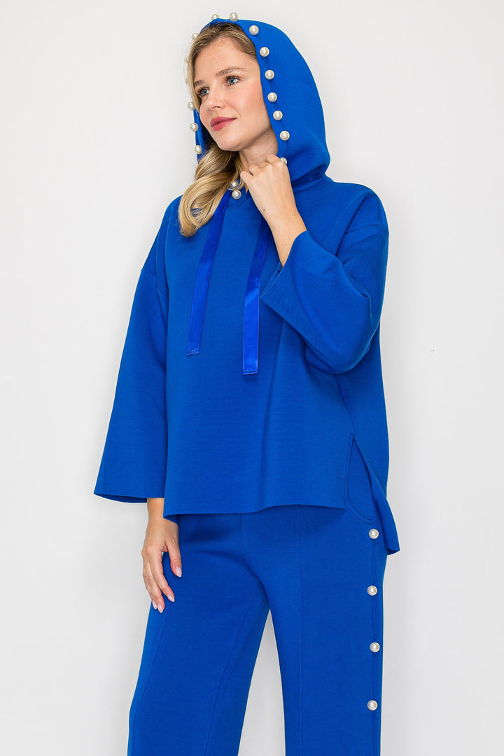 Francine French Scuba Pearl Hoodie