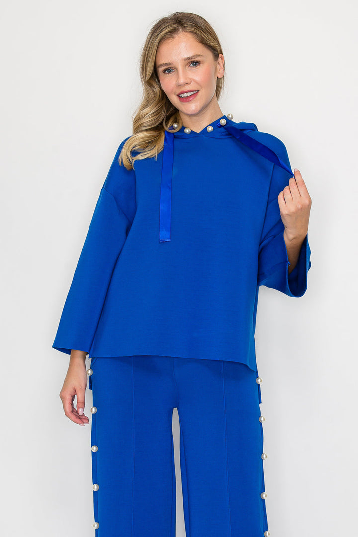 Francine French Scuba Pearl Hoodie