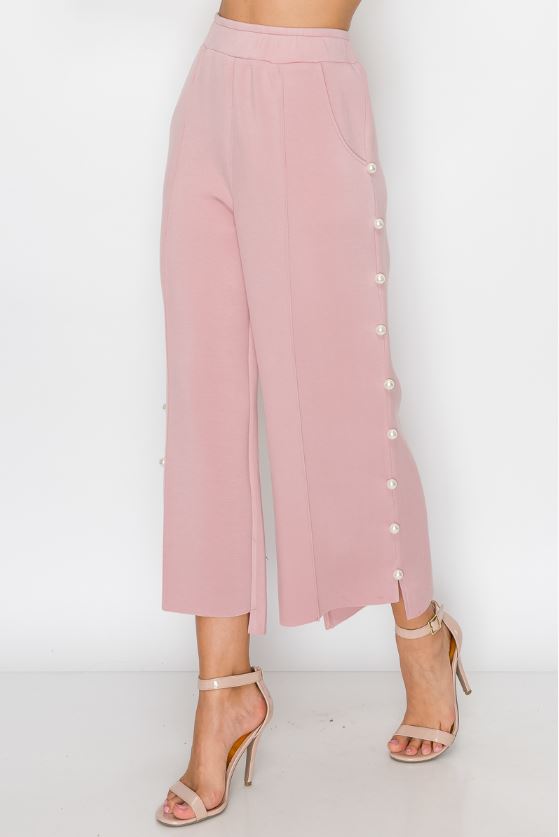 Farrah French Scuba Pearl Pant