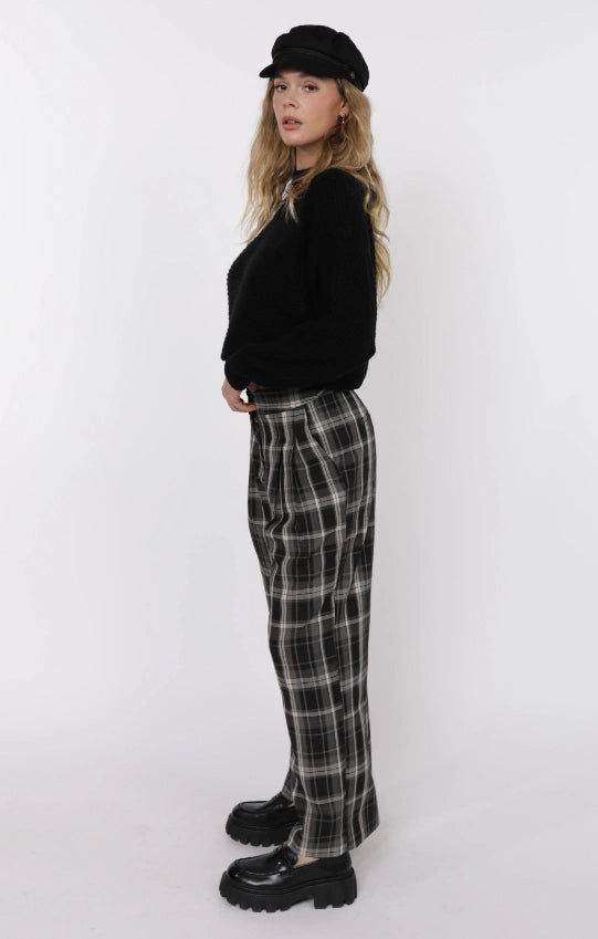 REMEMBER ME OVERLAPPED BACK SWEATER