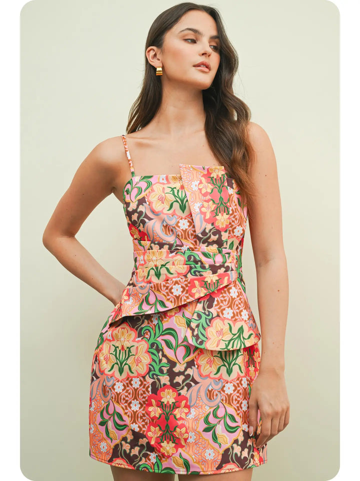 GARDEN PARTY MINI DRESS