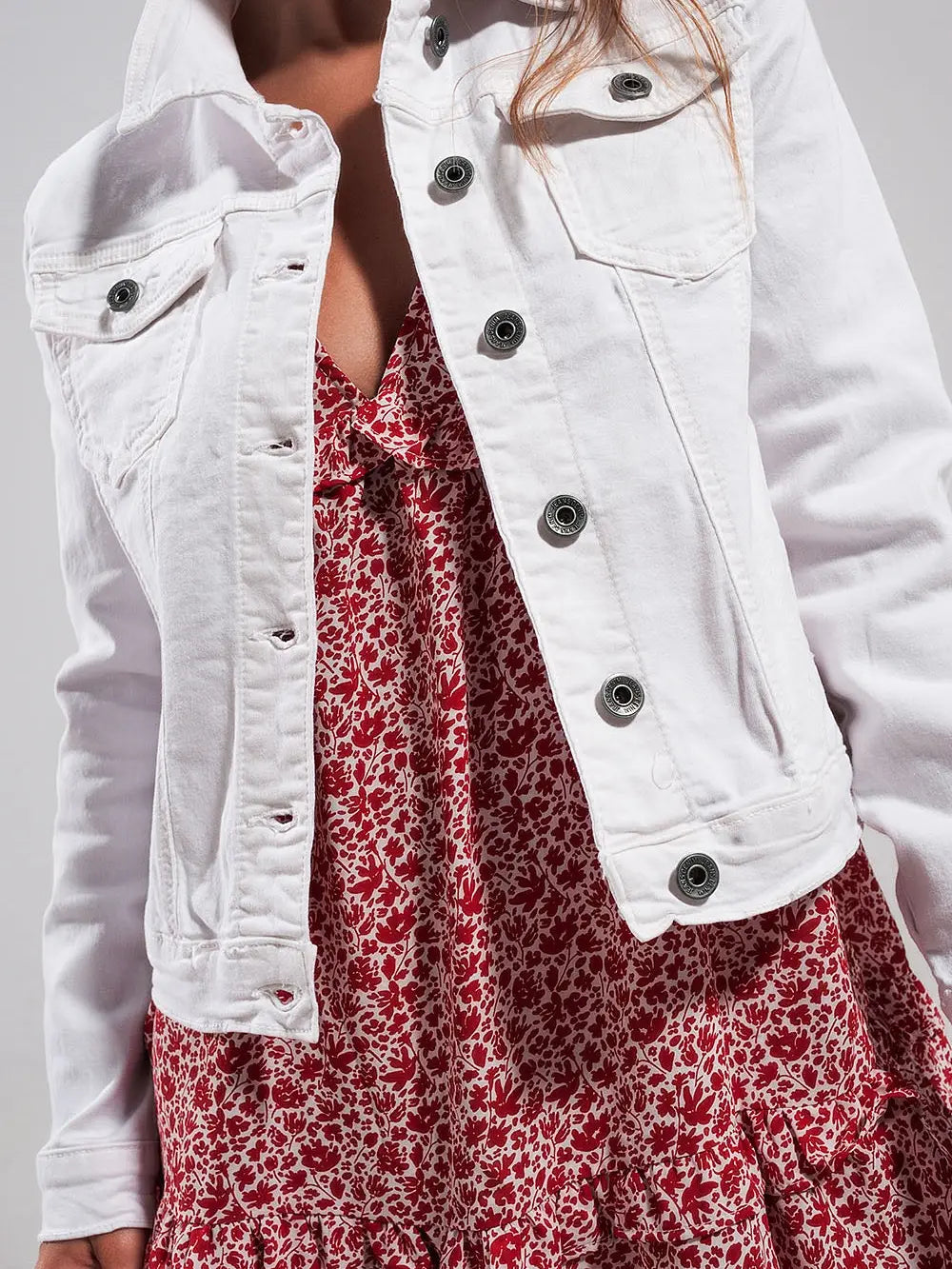 SLIM DENIM TRUCKER JACKET