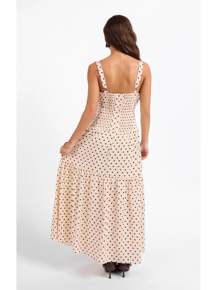 BLOWING KISSES MAXI DRESS