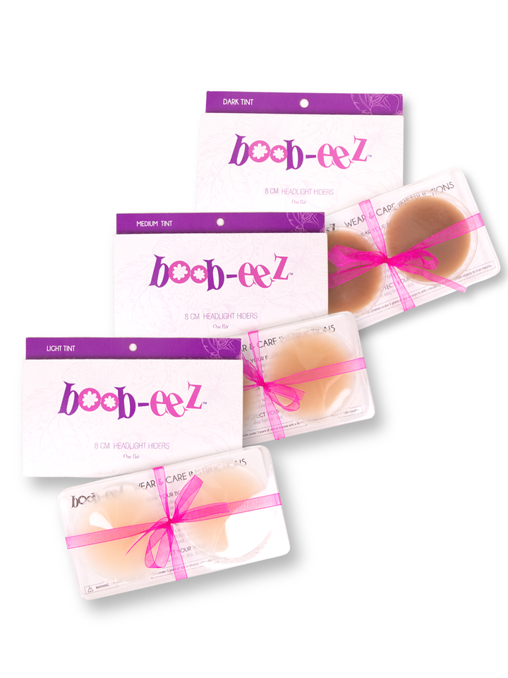 8cm Nipple Covers: Light Tint