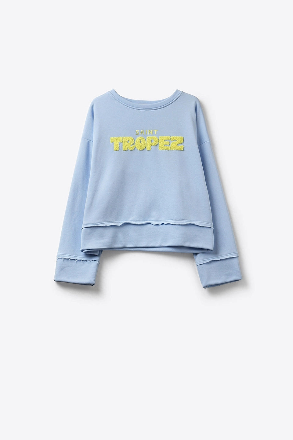SAINT TROPEZ EMBROIDERED SWEATSHIRT