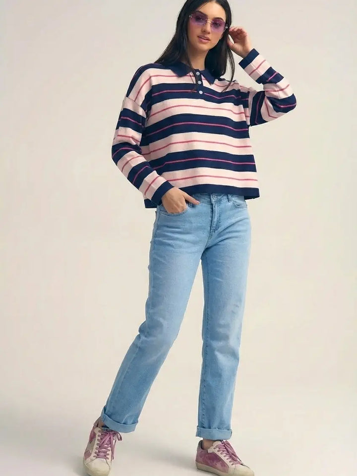 STRAIGHT-LEG JEANS