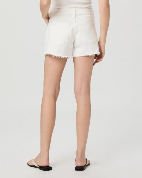 Dylan Short W/ Raw Hem - Tonal Ecru
