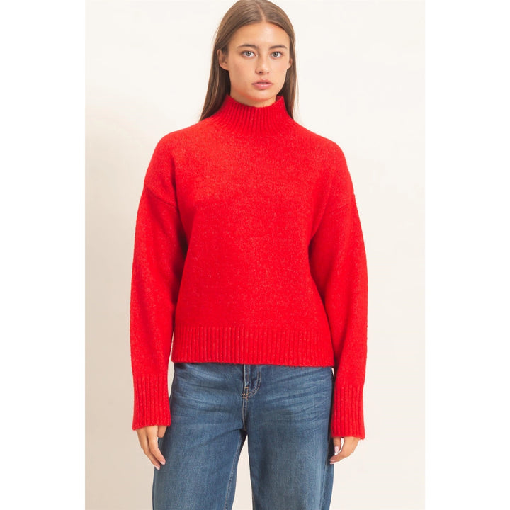 HIGH NECK SWEATER
