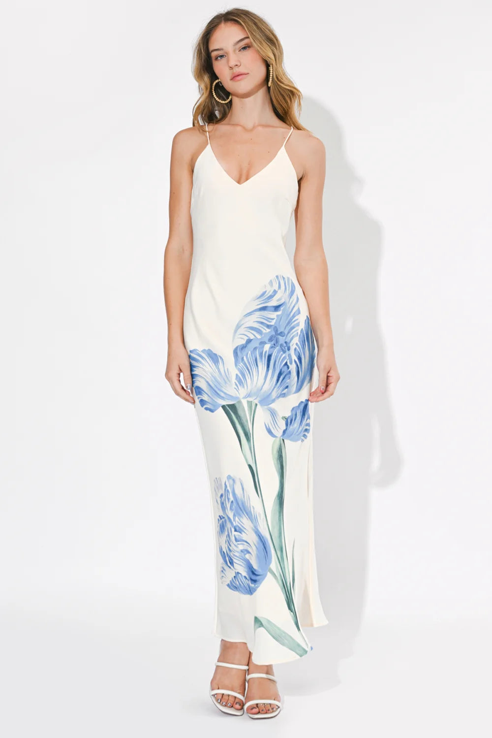 CORINNE MAXI SLIP DRESS