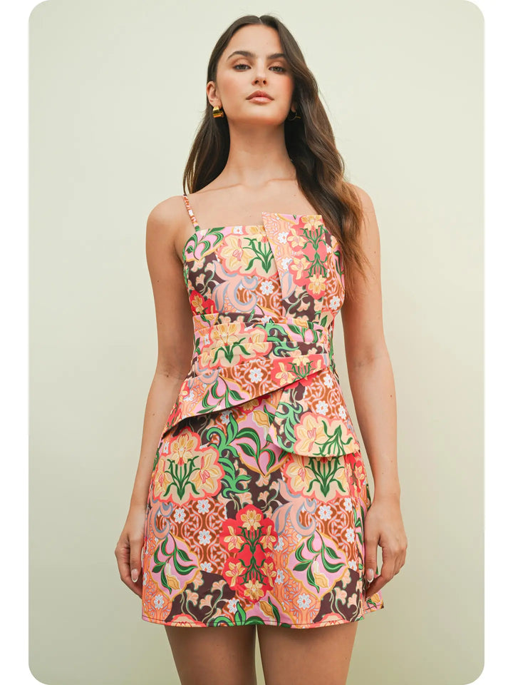 GARDEN PARTY MINI DRESS