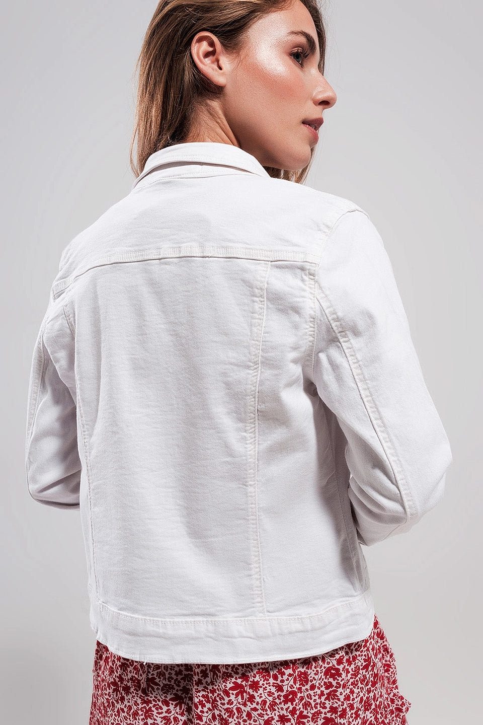 SLIM DENIM TRUCKER JACKET