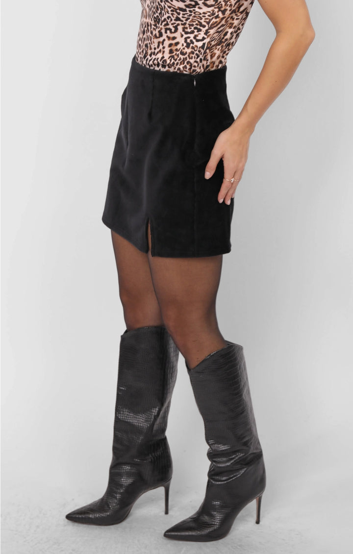 MORRISON MINI SKIRT WITH FRONT SLIT