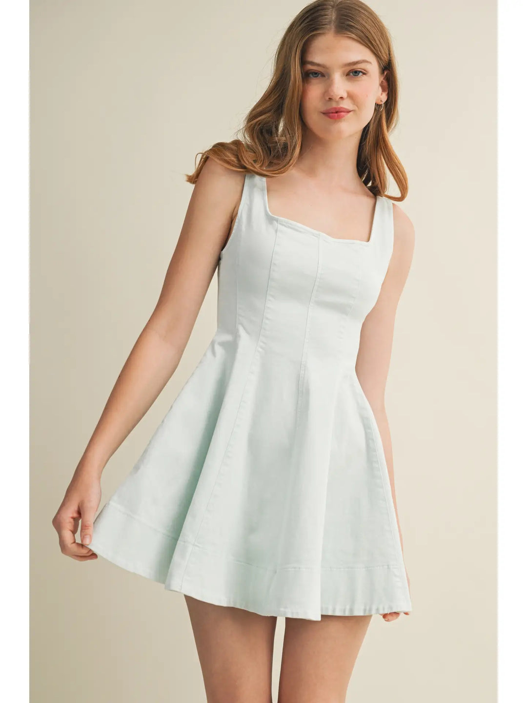 structured mini dress French Connection Women's Scoop Neck - Summer White The sweetheart neckline and structured wide straps bring an air of refined drama Endless Rose - Structured Mini