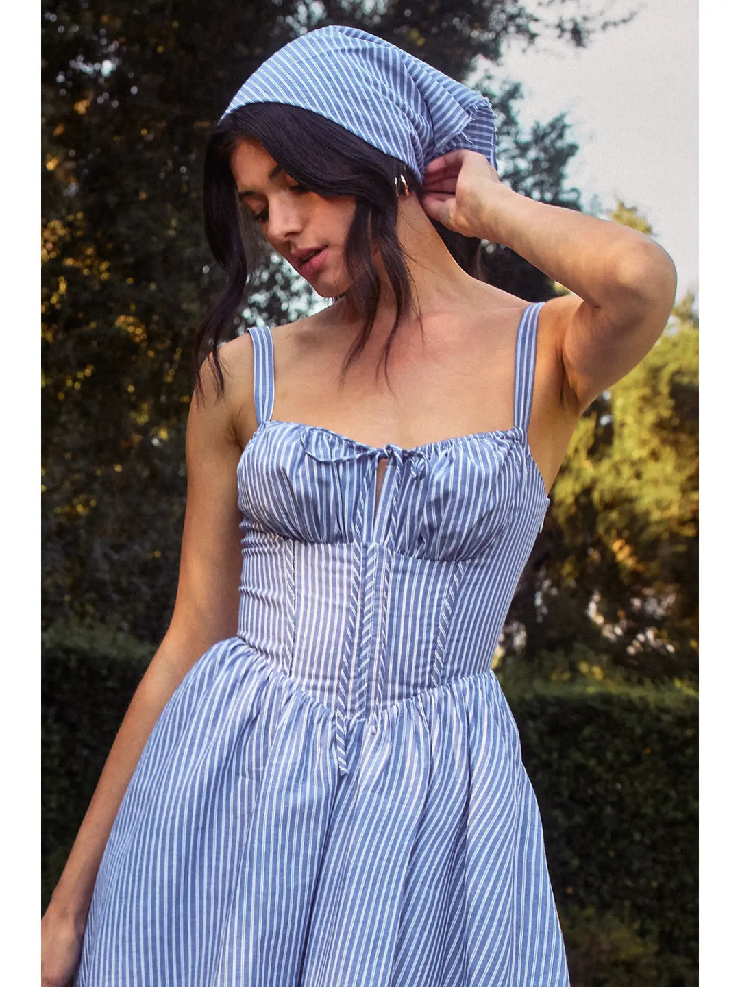 BETTER OFF CORSET SWEETHEART MINI DRESS