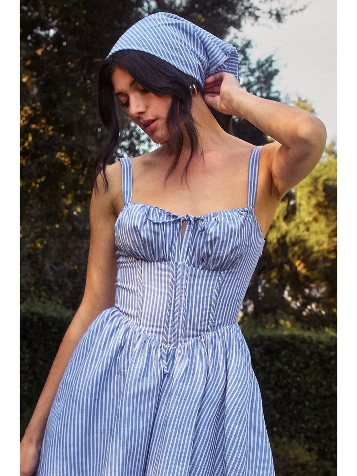 BETTER OFF CORSET SWEETHEART MINI DRESS