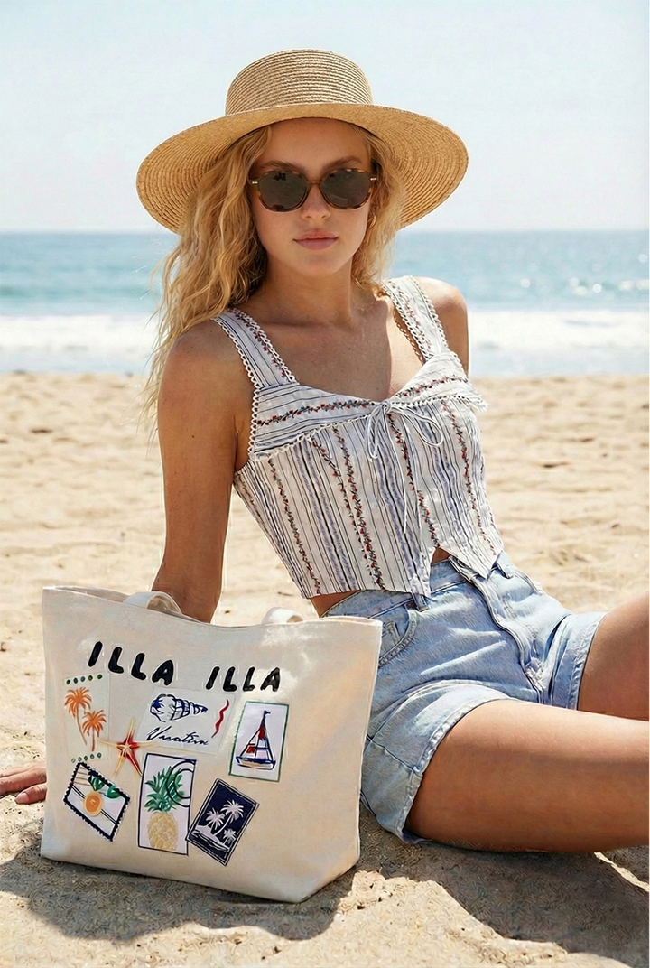 LACE UP BACK CROP TOP