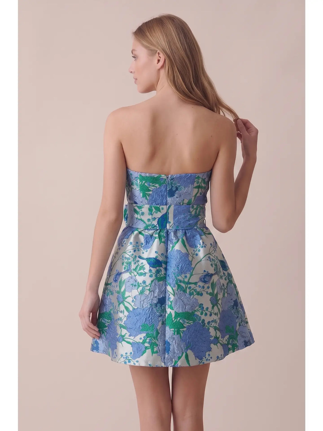 SPRING GARDEN TUBE MINI DRESS