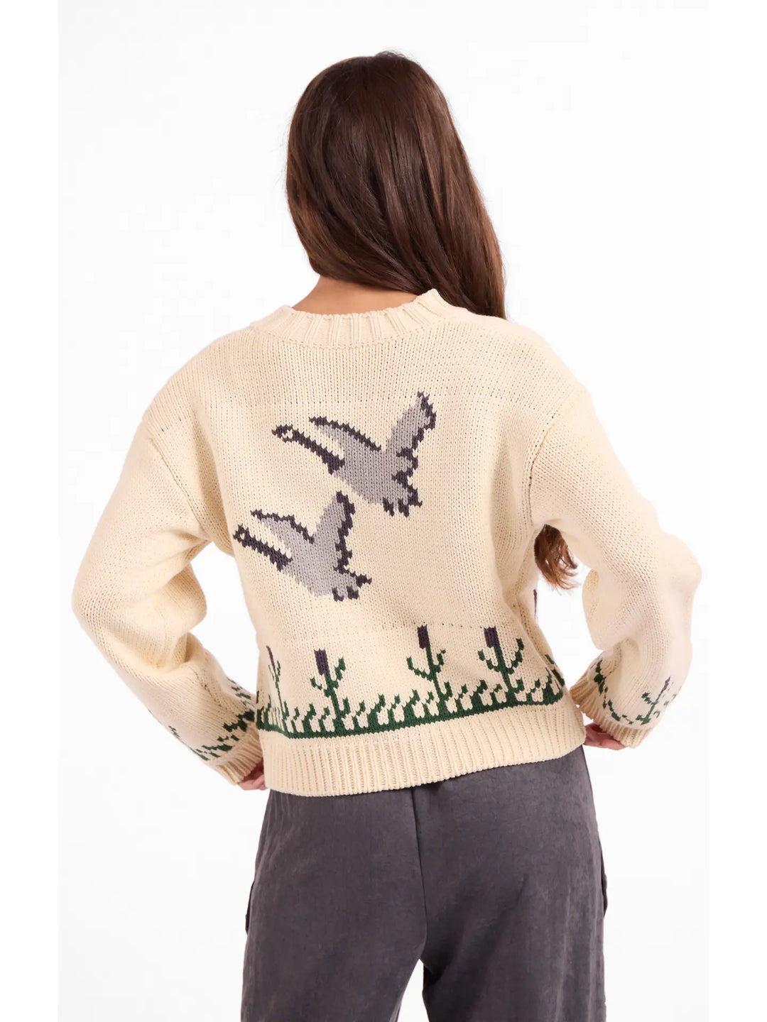 SONGBIRD ZIP SWEATER