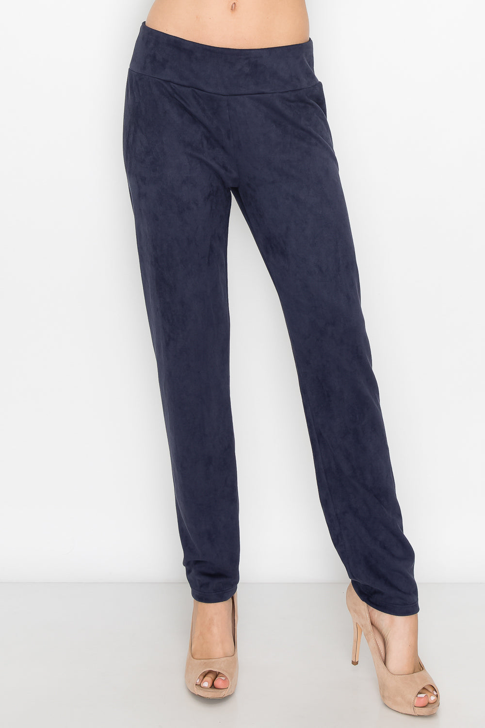 Annelise Stretch Suede Pant