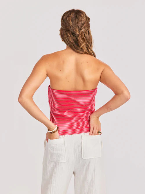JUKEBOX KNIT TUBE TOP