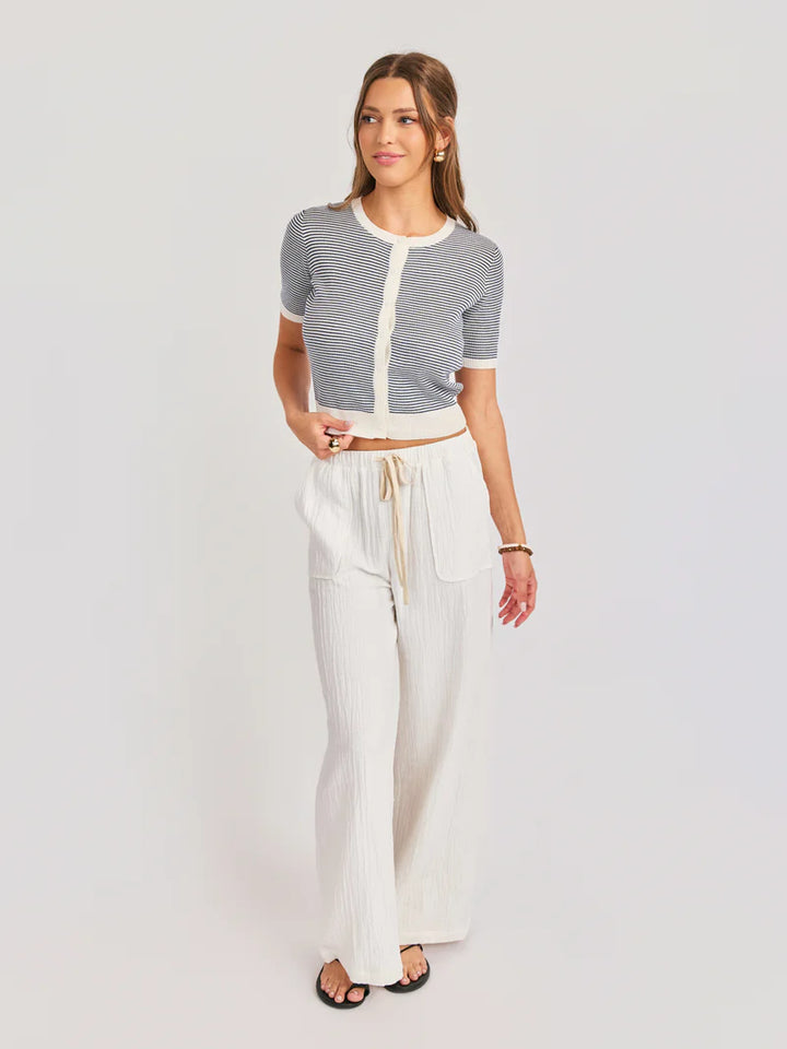 MAVI STRIPE CARDIGAN