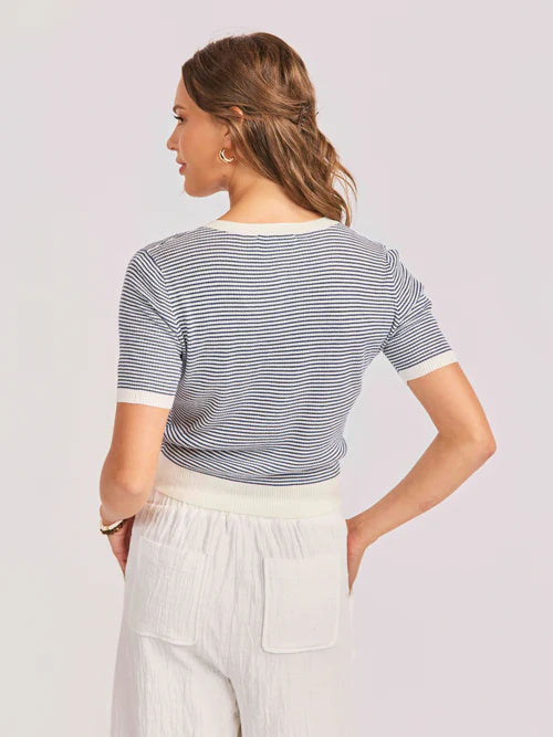 MAVI STRIPE CARDIGAN