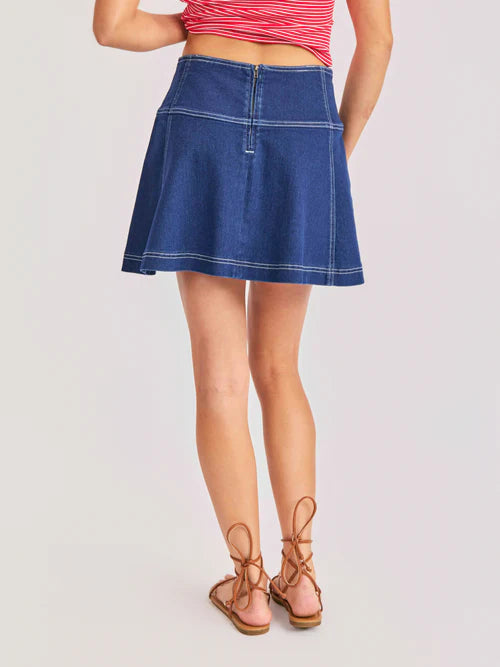 COWGIRL DENIM MINI SKIRT