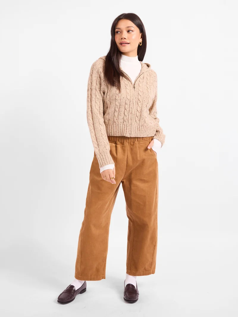 EFFORTLESS CABLE KNIT CARDIGAN