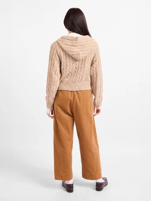EFFORTLESS CABLE KNIT CARDIGAN