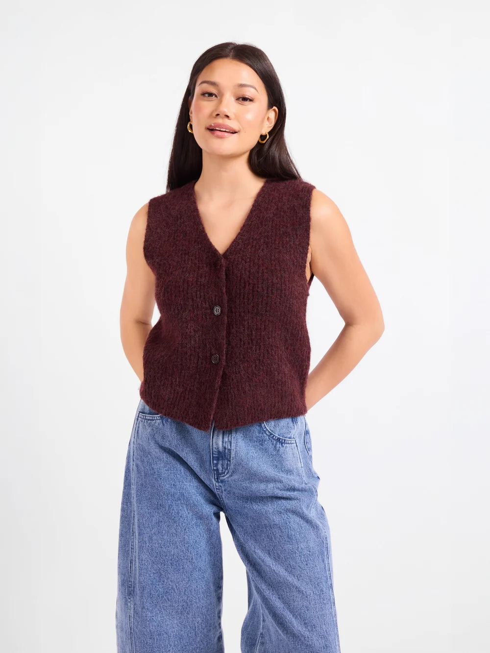 WARM CIDER SWEATER VEST