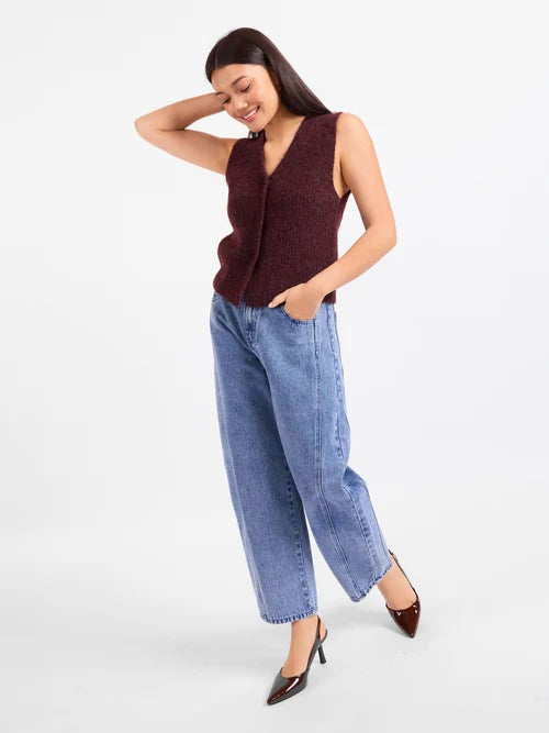 WARM CIDER SWEATER VEST