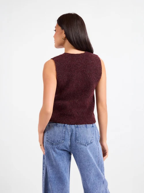 WARM CIDER SWEATER VEST