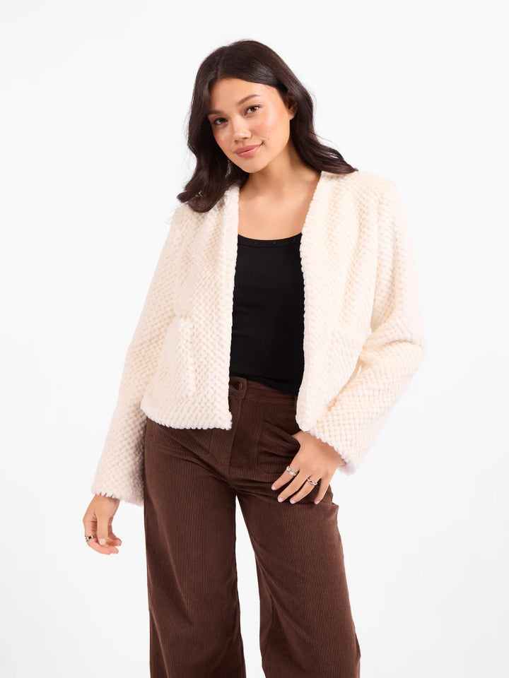 SO SO SOFT FAUX FUR JACKET