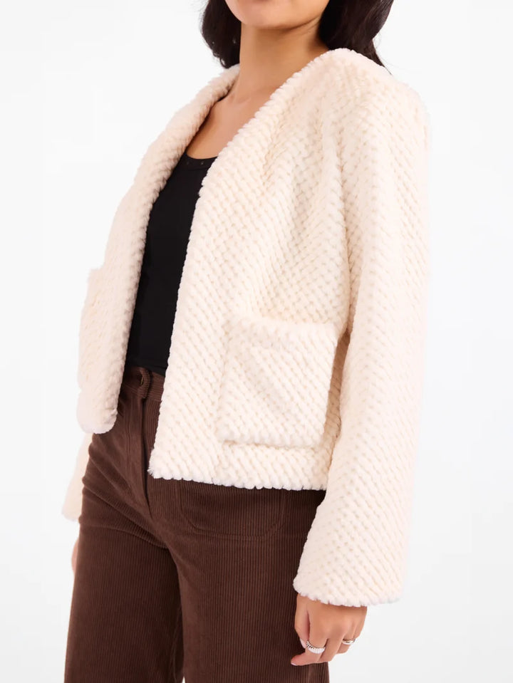 SO SO SOFT FAUX FUR JACKET