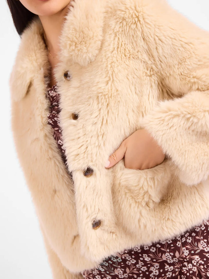 CALLA FAUX FUR COAT