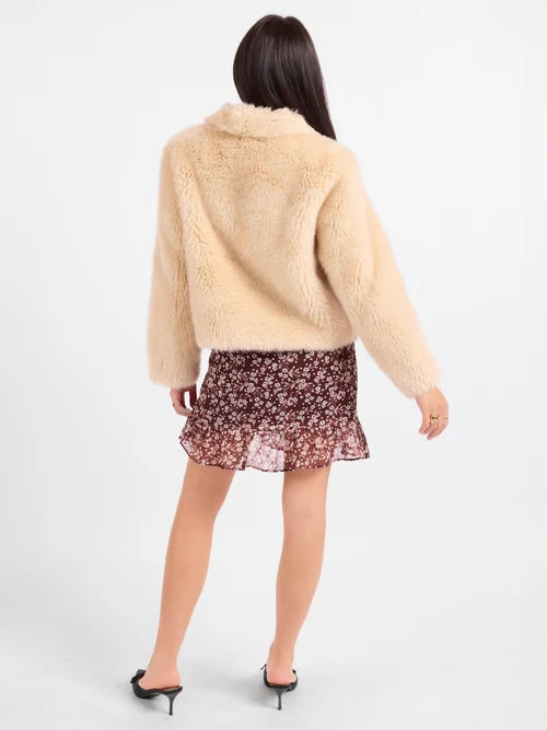 CALLA FAUX FUR COAT