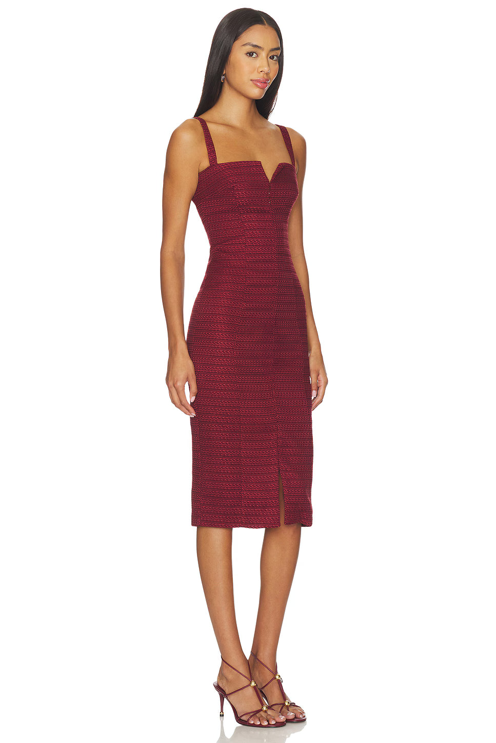 amanda uprichard red dress Gown Quad Marketplace Amanda Uprichard Red Maxi Dress