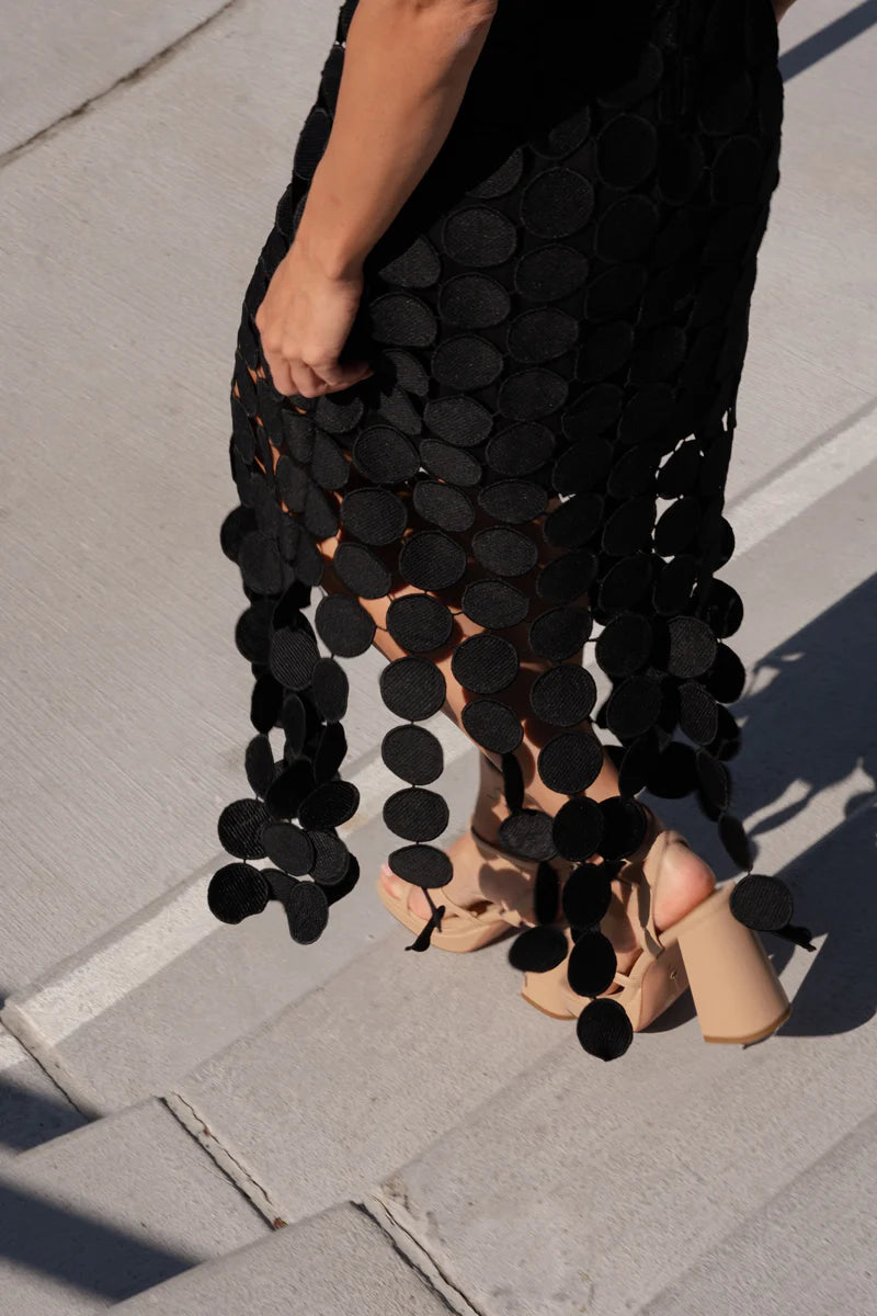 CIRCLE CROCHET DRESS