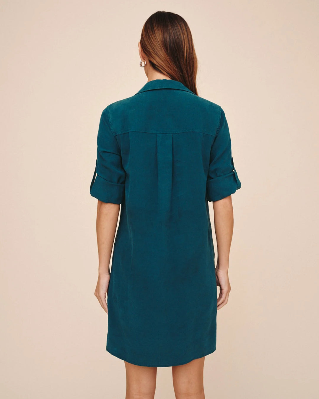 LONG SLEEVE A-LINE DRESS