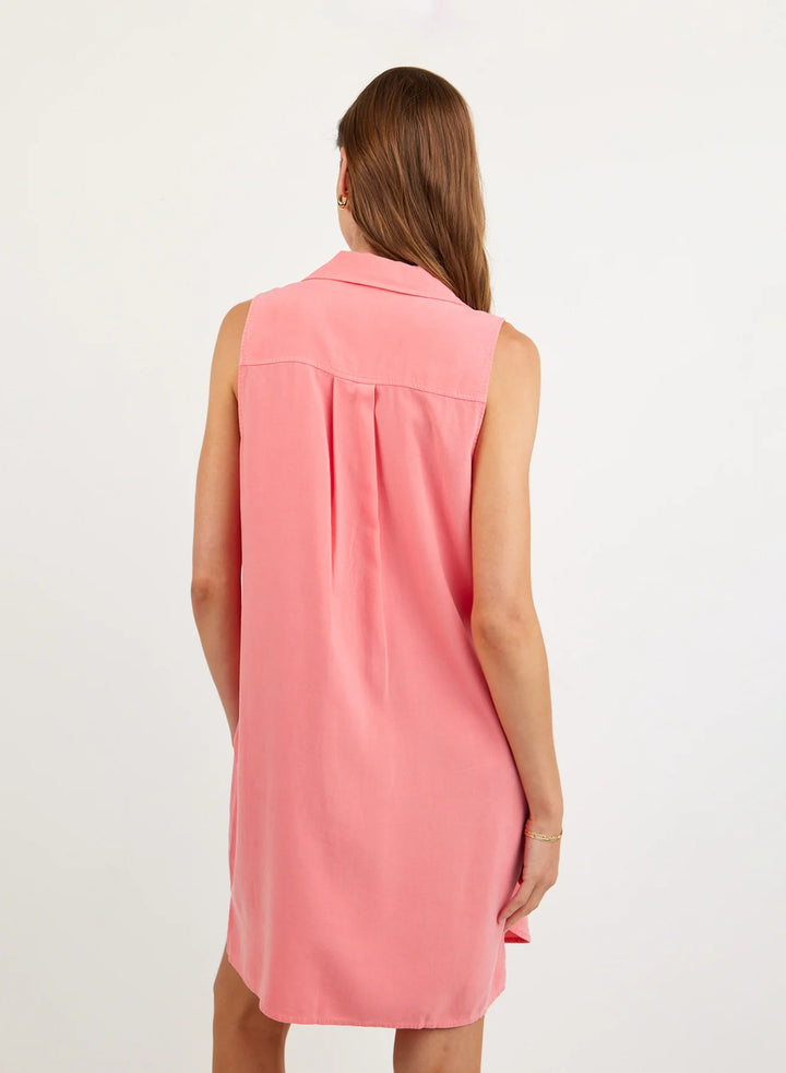 SLEEVELESS A-LINE DRESS