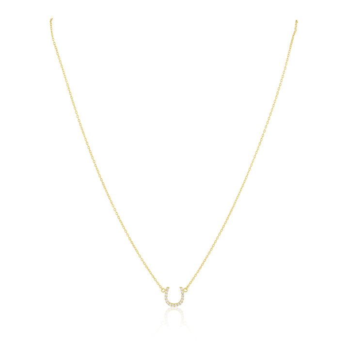 Bridgette Mini Horseshoe Necklace