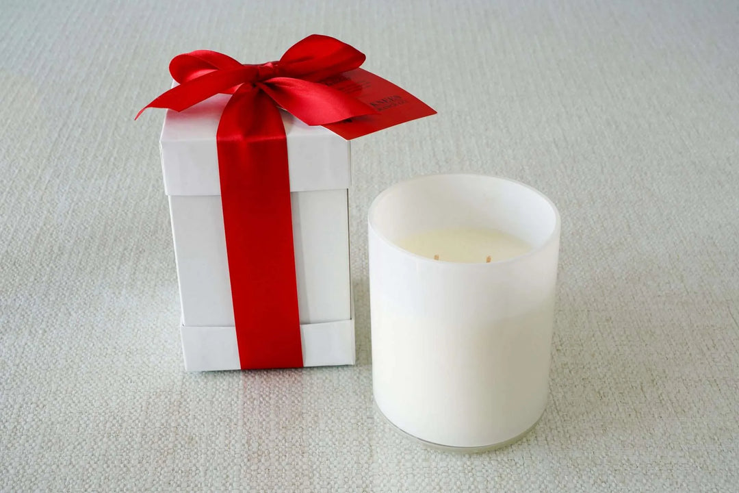 ESSENCE OF HOLIDAY 2-WICK WHITE