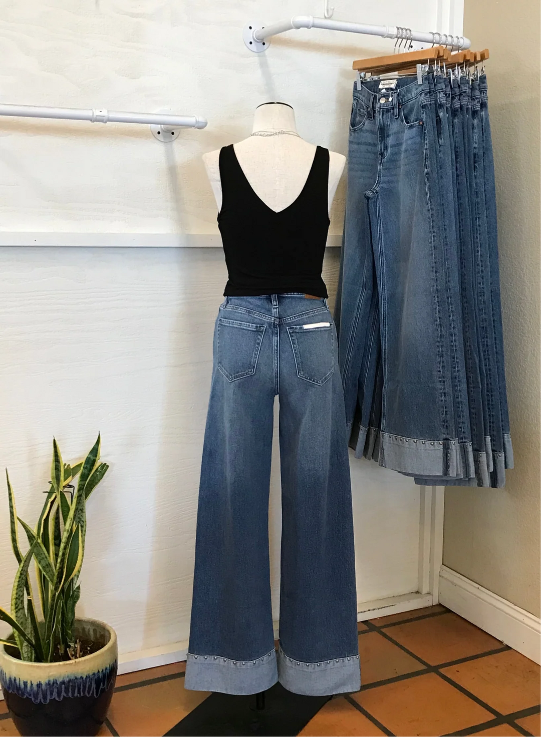 PARKER JEAN WITH STUDS