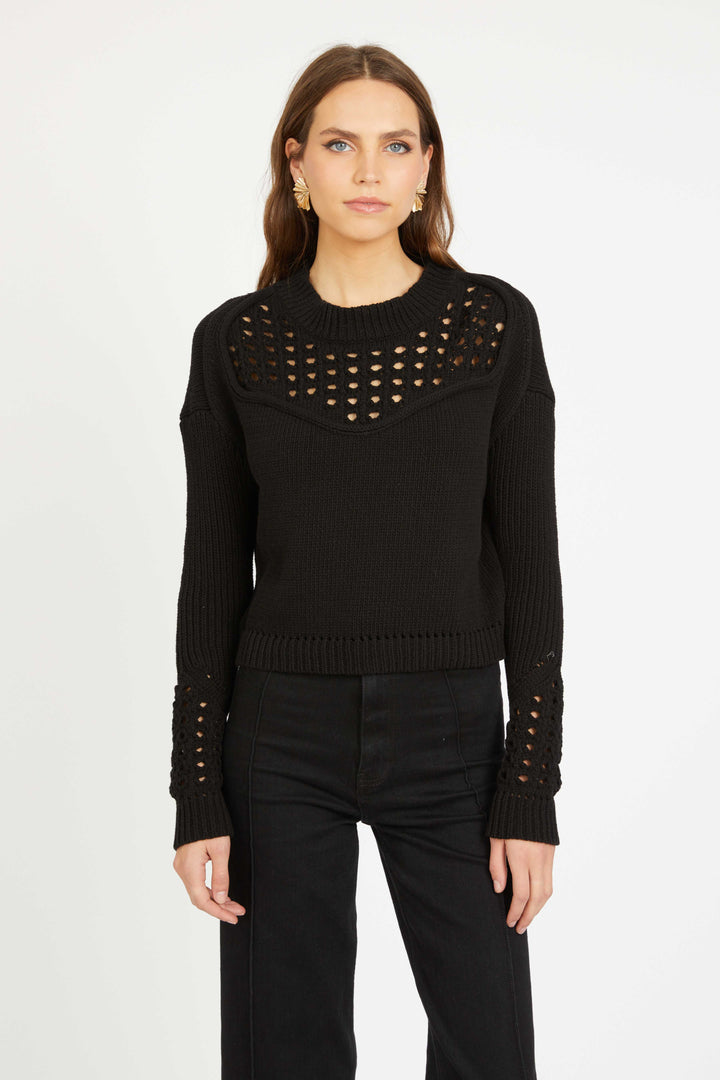 Bellamy Sweater in Black