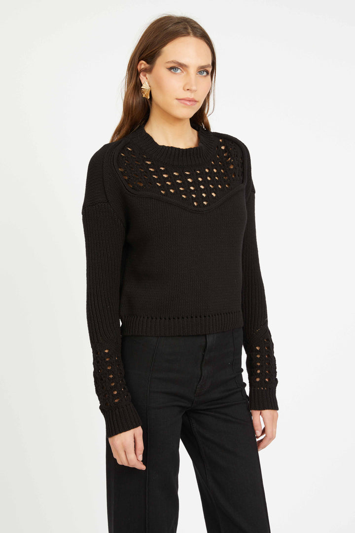 Bellamy Sweater in Black